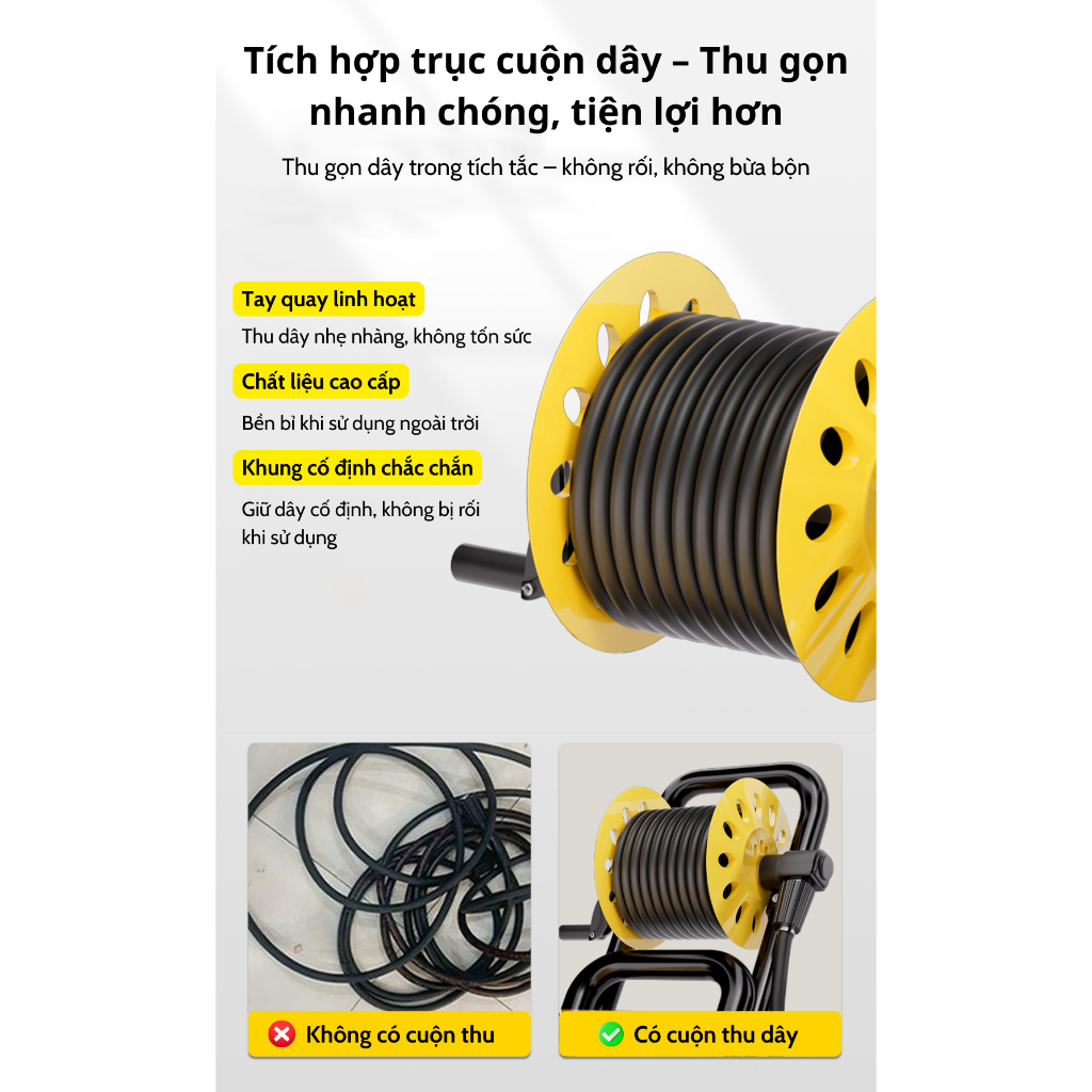 Máy rửa xe cao áp KAW 3300W công suất lớn, áp lực cao, tiết kiệm nước, bền bỉ vượt trội