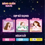 [MUA 9 TẶNG 3= 12 GÓI] Băng vệ sinh quần Diana Soft Fit M-L12+4/ S-M12+4/ L-XL12+4 BVS quần ban đêm chống tràn 360° — ảnh 3