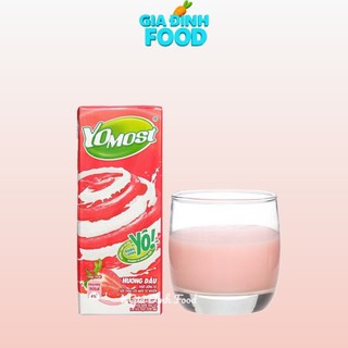 Sữa chua uống Yomost vị Cam/ Dâu/ Việt quất - 170ml/ lốc 4 hộp