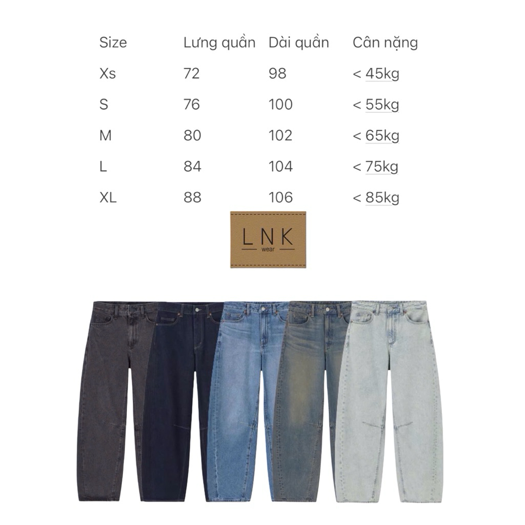 [ DEAL MỞ BÁN - PREMIUM ] QUẦN JEAN PUMPKIN V3 ỐNG BÍ DL 14 OZ LNKWEAR | BigBuy360 - bigbuy360.vn