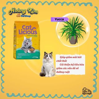 Hạt Mèo Cat Licious (Combo 10kg - 20 kg) Vị Cá Biển, mèo trưởng thành, dinh dưỡng, tiết kiệm Kèm quà
