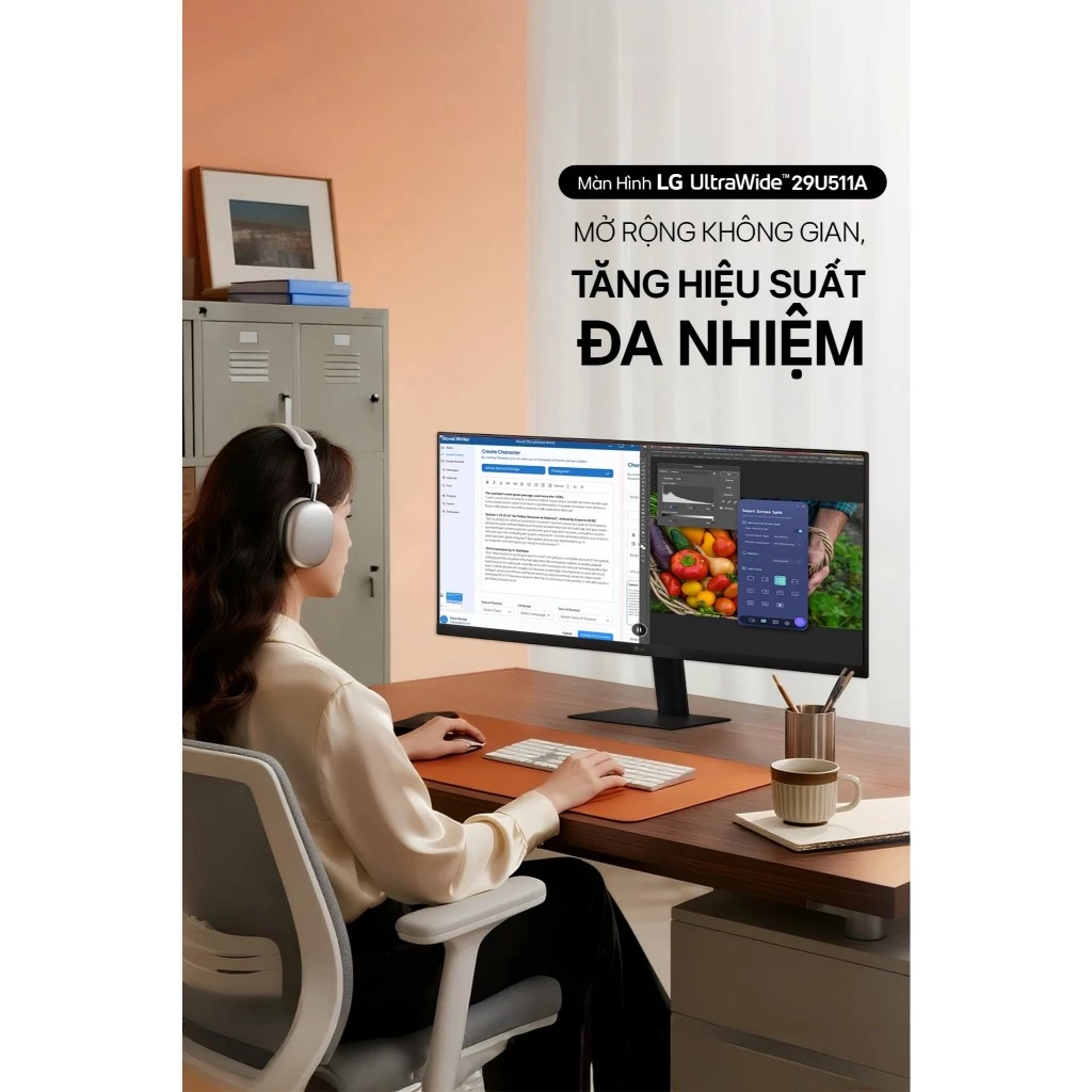[Chỉ giao miền Nam/Bắc] 29U511A-B.ATV -Màn hình gaming IPS UltraWide 21:9 WFHD (2560x1080) 29inch