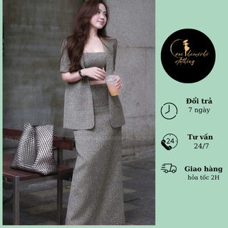 Set vest kèm bra Eva hamichi
