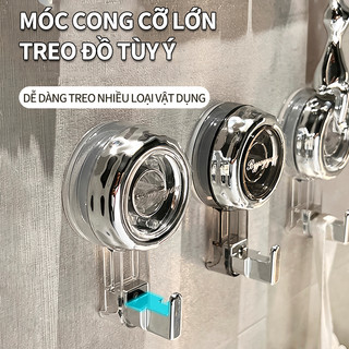 ZiinLife Móc Hút Chân Không Đa Năng - Không Cần Khoan, Chuyên Treo Balo, Áo Khoác & Chìa Khóa