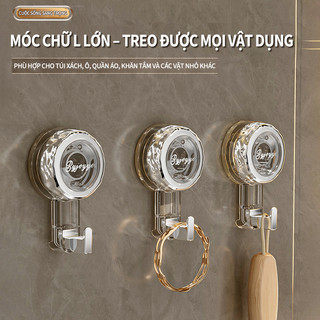 ZiinLife Móc Hút Chân Không Đa Năng - Không Cần Khoan, Chuyên Treo Balo, Áo Khoác & Chìa Khóa
