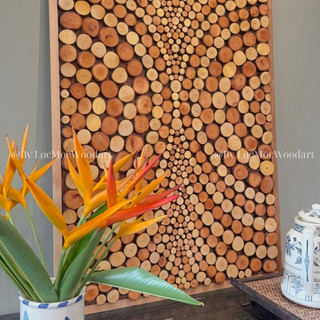 Tranh Gỗ Treo Tường Cánh Bướm - Trang Trí Thiên Nhiên Lộc Mộc Decor, sản phẩm tái chế handmade