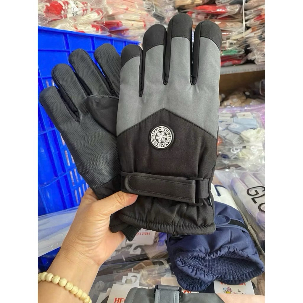Gang tay giữ ấm CHỐNG NƯỚC cho nam nữ - Bao tay đi xe máy chống gió lạnh