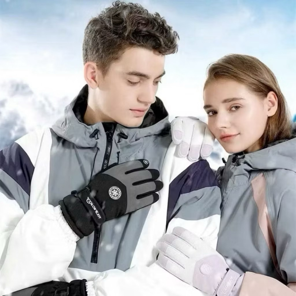 Gang tay giữ ấm CHỐNG NƯỚC cho nam nữ - Bao tay đi xe máy chống gió lạnh