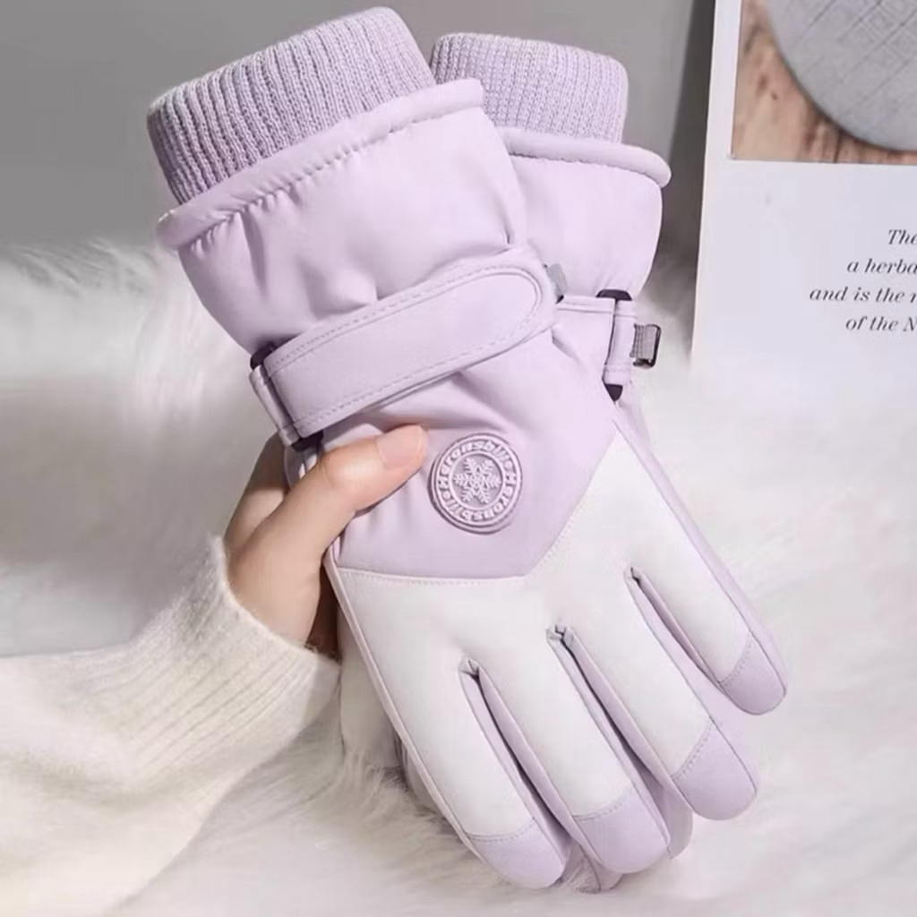 Gang tay giữ ấm CHỐNG NƯỚC cho nam nữ - Bao tay đi xe máy chống gió lạnh