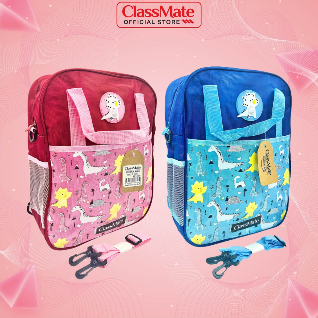 Cặp Học Thêm CLASSMATE Chất Liệu Cao Cấp, Họa Tiết Khủng Long Dễ Thương SB14-DI