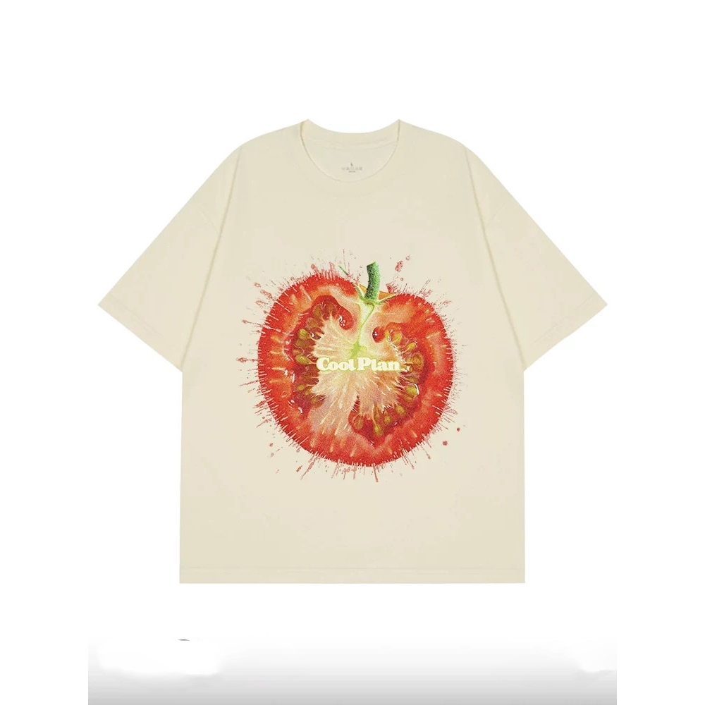Áo thun Stee Cổ tròn COOL PLAN Localbrand ICVCVNI Unisex Cotton