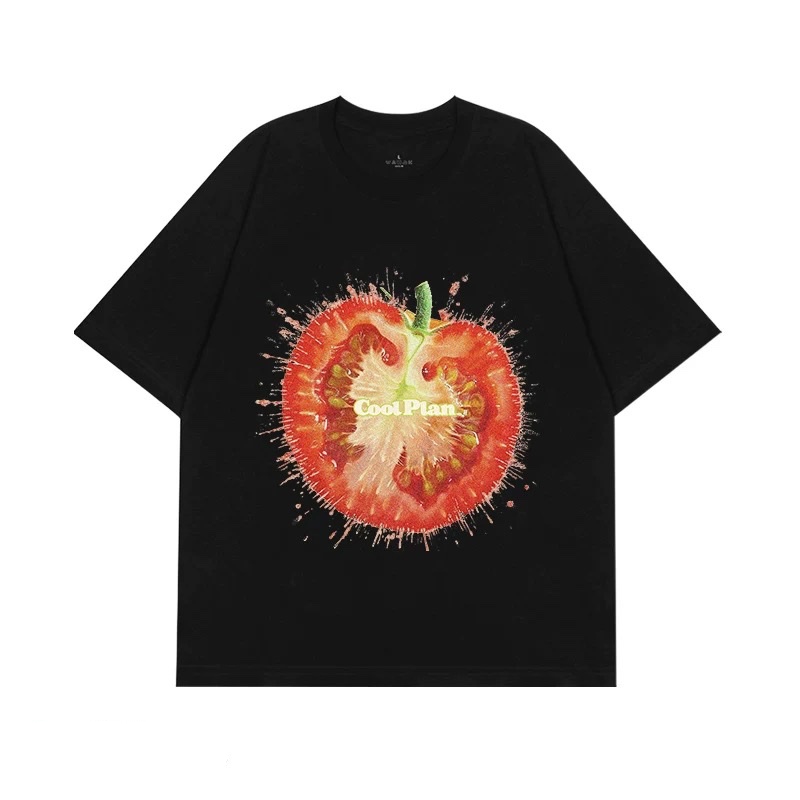 Áo thun Stee Cổ tròn COOL PLAN Localbrand ICVCVNI Unisex Cotton