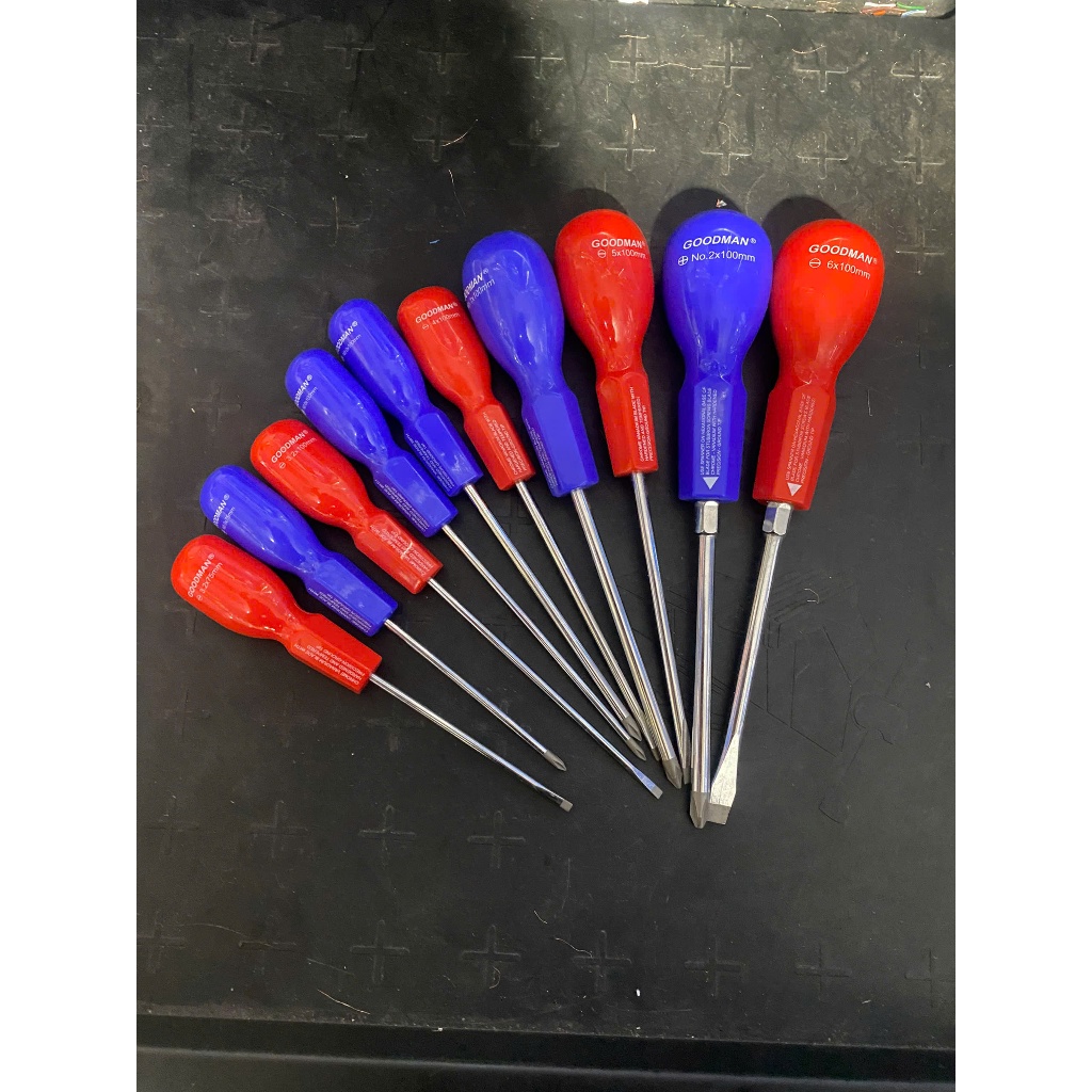 Tua vít vặn Bake và Dẹp GOODMAN, kích thước lẻ từ PH0,3.2x75 - PH2 ...