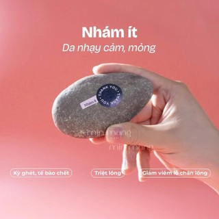 COMBO 2 Đá Tắm Kì Ghét, Da Chết, Đá Cuội Tự Nhiên Tẩy Tế Bào Chết, Kỳ Da Chết Body Lưng, Triệt Lông