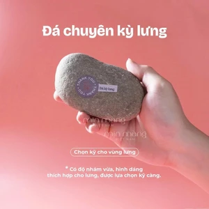COMBO 2 Đá Tắm Kì Ghét, Da Chết, Đá Cuội Tự Nhiên Tẩy Tế Bào Chết, Kỳ Da Chết Body Lưng, Triệt Lông