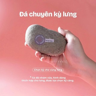 COMBO 2 Đá Tắm Kì Ghét, Da Chết, Đá Cuội Tự Nhiên Tẩy Tế Bào Chết, Kỳ Da Chết Body Lưng, Triệt Lông