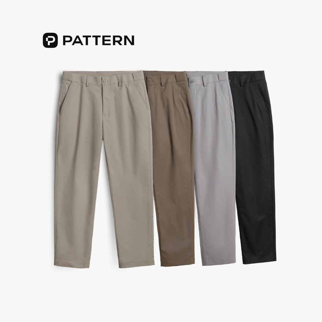Quần Kaki Smart-tab Pattern Khaki Pants Form Suông PQ043 | Shopee Việt Nam