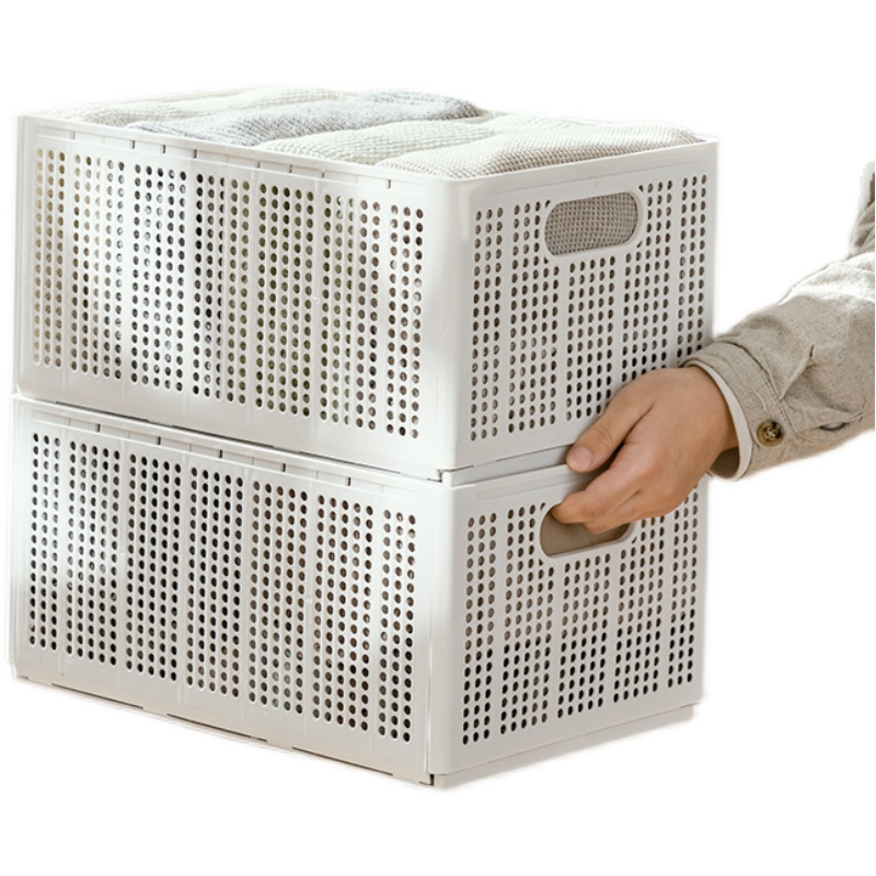 Kaleis Hộp Đựng Quần Áo Chia Ngăn – Giỏ Nhựa Gấp Gọn Có Tay Cầm, Sắp Xếp Đồ Lót Tất Vớ Gọn Gàng