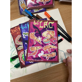 STICKER linh vật thần thoại truyền thuyết hư cấu Việt Nam