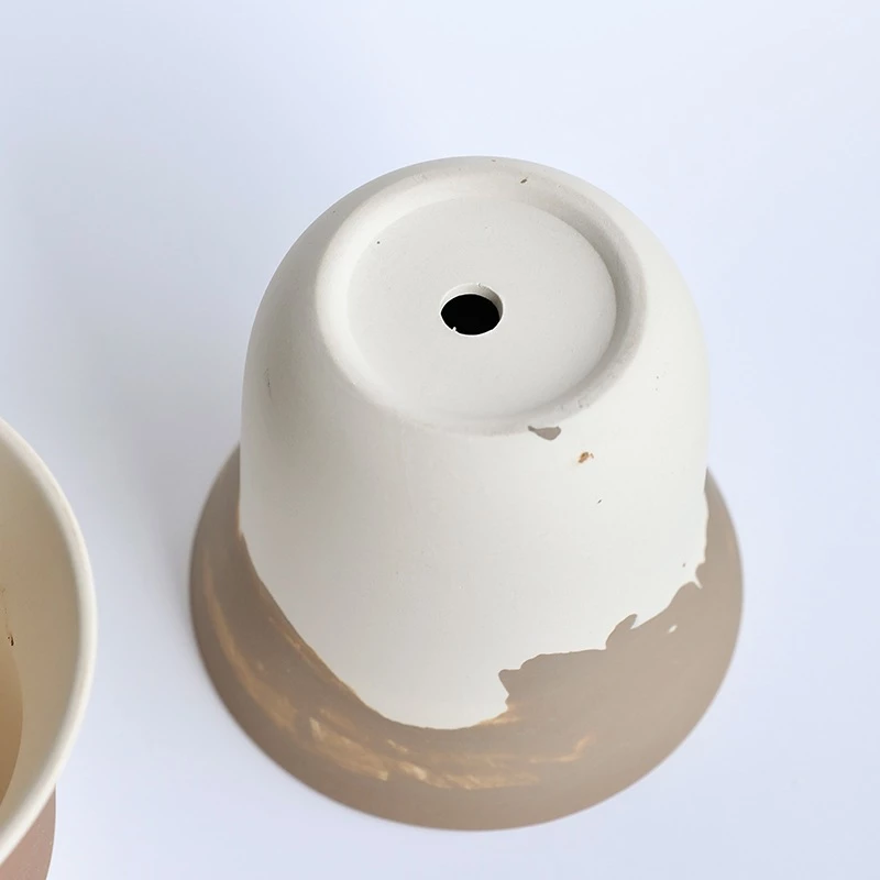 Chậu gốm dáng cốc béo phong cách Bắc Âu