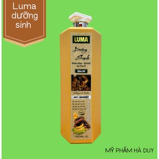 Bộ Gội Xả Luma Dưỡng Sinh Nhân Sâm Bồ Kết Hà Thủ Ô 2000ml Hương Thảo Dược Thiên Nhiên Sang Trọng