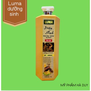 Bộ Gội Xả Luma Dưỡng Sinh Nhân Sâm Bồ Kết Hà Thủ Ô 2000ml Hương Thảo Dược Thiên Nhiên Sang Trọng