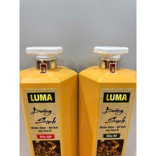 Bộ Gội Xả Luma Dưỡng Sinh Nhân Sâm Bồ Kết Hà Thủ Ô 2000ml Hương Thảo Dược Thiên Nhiên Sang Trọng