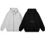Áo Hoodie Khóa Zip Nỉ 2 Da Trơn LUCID Local Brand Unisex Basic Nam Nữ Mũ 2 Lớp To