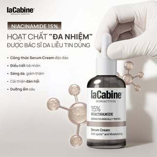 [Hàng công ty]Tinh Chất Dưỡng Sáng, Mờ Thâm Da LaCabine 15% Niacinamide Serum Cream - 30ml
