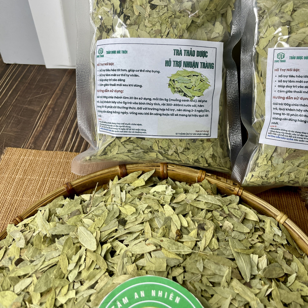 Trà Táo Bón Đức Thiện (1 Gói 100g) (Trà Thải Độc Ruột) - Hỗ Trợ Táo Bón, Giam Cân, Thải Đ-ộc Ruột
