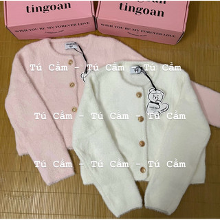 ÁO LEN LÔNG XÙ LISA LOVE XANH TI NGOAN (NEWTAG)