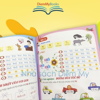 Sách- Luyện Đọc Đánh Vần Tư Duy Ngôn Ngữ Tập Đọc Câu Hành Trang Chuẩn Bị Vào Lớp 1 Cho Bé Từ 3 4 5 6 Tuổi