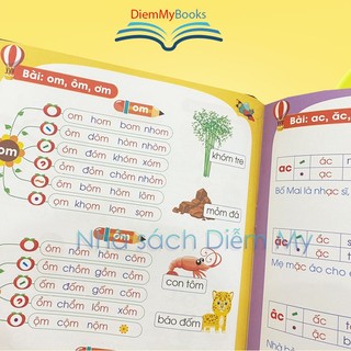 Sách- Luyện Đọc Đánh Vần Tư Duy Ngôn Ngữ Tập Đọc Câu Hành Trang Chuẩn Bị Vào Lớp 1 Cho Bé Từ 3 4 5 6 Tuổi