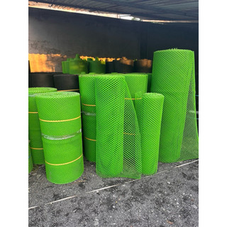 dai 10m cao 1m2 lưới mắt cáo xanh ô 1cm( hàng loại A) lưới dẻo. độ bền cao. lưới bao chất lượng