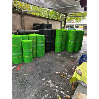 dai 10m cao 1m2 lưới mắt cáo xanh ô 1cm( hàng loại A) lưới dẻo. độ bền cao. lưới bao chất lượng