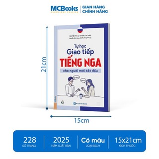 Sách - Tự Học Giao Tiếp Tiếng Nga Cho Người Mới Bắt Đầu