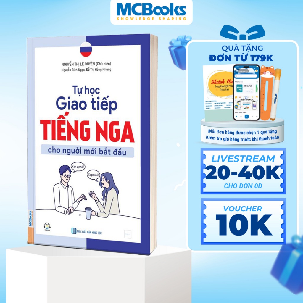 Sách - Tự Học Giao Tiếp Tiếng Nga Cho Người Mới Bắt Đầu