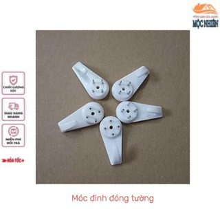 Combo 10 Móc đinh đóng tường treo khung tranh, đồ vật - chịu lực tốt