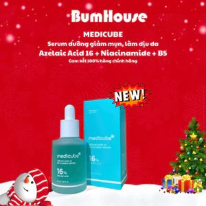 Serum Hỗ Trợ Phục Hồi, Làm Dịu Da Medicube Azelaic Acid 16 BB Calming Serum 30ml