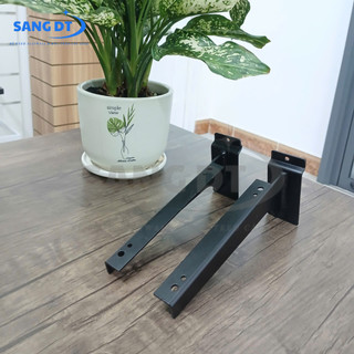 [CẶP] Phụ kiện pass đỡ/tay đỡ kệ gỗ cài kệ rãnh Slatwall 20cm chắc chắn,dễ lắp đặt