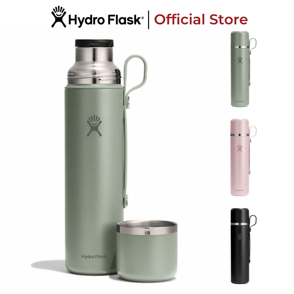 Bình thuỷ giữ nhiệt 1065ml Hydro Flask (36oz) đựng nước nóng, nắp làm ly tiện lợi, chính hãng, FLC36