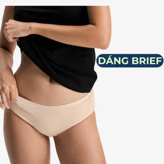 Hộp combo 5 quần lót nữ Bamboo Plus dáng brief ESSENTIAL mềm mát kháng khuẩn ONOFF -16UQ25A484