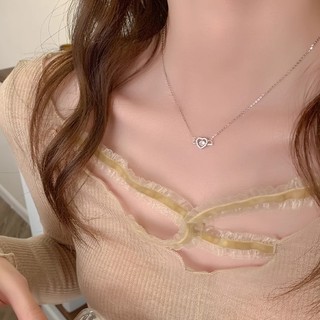 [🔥XƯỞNG SALE SẬP SÀN🔥] Dây chuyền Trái Tim Kèm Cánh Thiên Thần Phong Cách Đơn Giản N103