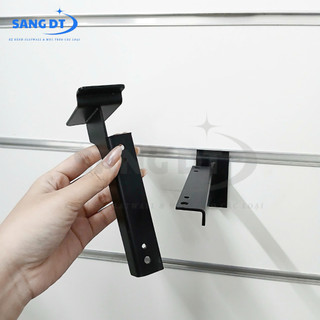 [CẶP] Phụ kiện pass đỡ/tay đỡ kệ gỗ cài kệ rãnh Slatwall 15cm chắc chắn,dễ lắp đặt