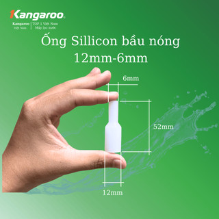Combo 2 chiếc cút nối silicon chịu nhiệt bầu nóng lạnh máy lọc nước ( 12mm-6mm )