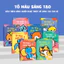 Sách - Bộ 8 Cuốn Tô Màu Sáng Tạo - Phát Triển Tư Duy Sáng Tạo Cho Trẻ Từ 0-6 Tuổi