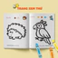 Sách - Bộ 8 Cuốn Tô Màu Sáng Tạo - Phát Triển Tư Duy Sáng Tạo Cho Trẻ Từ 0-6 Tuổi
