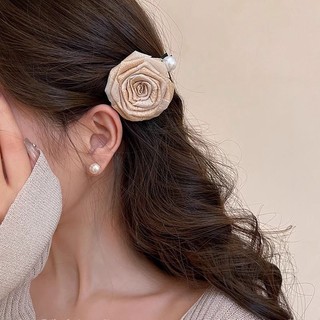 [🔥XƯỞNG SALE SẬP SÀN🔥] Kẹp Tóc Càng Cua Hoa Hồng Khô Sang Trọng Cổ Tích Size 13cm K327