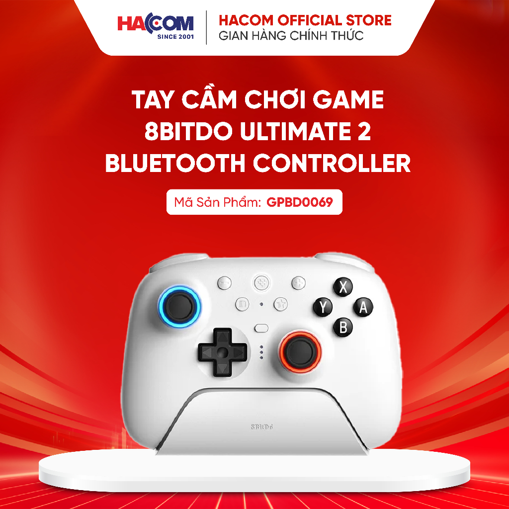 Tay cầm chơi game 8BitDo Ultimate 2 Wireless/Bluetooth Controller Kèm ...