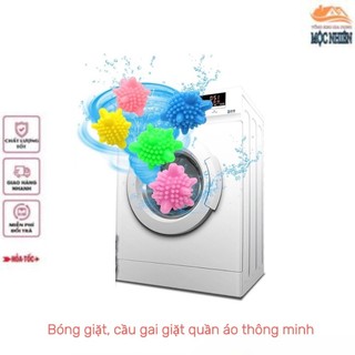 Combo 10 Bóng giặt, cầu gai giặt quần áo thông minh